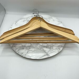 Wood Hangers-Set of 5